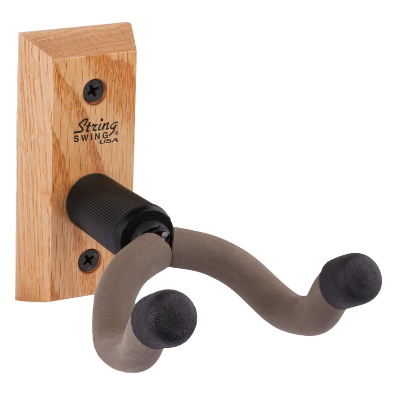 String Swing CC01KOAK Hardwood Home & Studio Guitar Hanger - Image 1